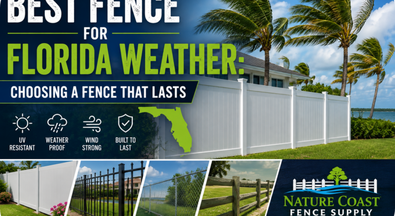 Best Fence for Florida Weather: Choosing a Fence That Lasts